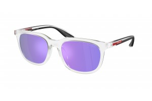 PRADA LINEA ROSSA PS B09SU 14V60Z Matte Transparent Violet/Green napszemüveg