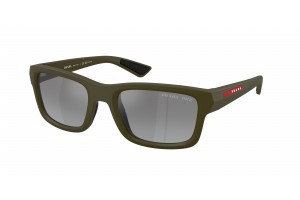 PRADA LINEA ROSSA PS B10S 15X2F2 Matte Green Grey Gradient Mirror napszemüveg