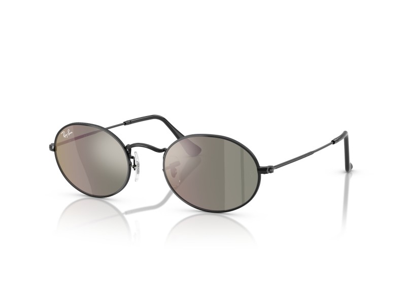 RAY-BAN RB3547N OVAL fekete/bronze napszemüveg