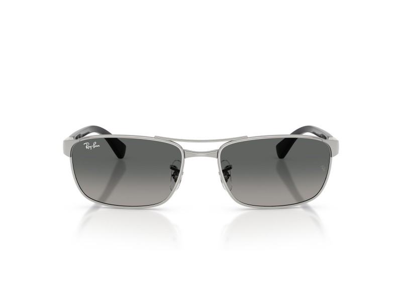 RAY-BAN RB3778 003/71 — ezüst keret, szürke degradált lencse