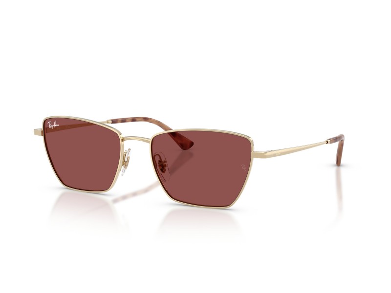 RAY-BAN RB3783 Pale Gold Dark Violet