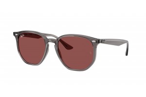RAY-BAN RB4306 687375 Opal Grey Dark Violet napszemüveg