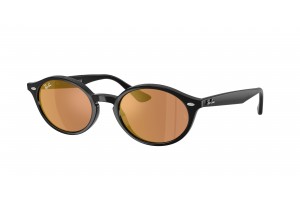 RAY-BAN RB4315 601/40 Black Brown Mirror Gold napszemüveg