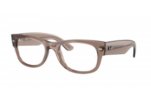 Ray-Ban RX0832V 8457 MEGA WAYFARER II Transparent Taupe Beige DEMO LENS szemüveg