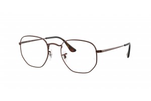 Ray-Ban RX6448 2511 HEXAGONAL Brown DEMO LENS szemüveg