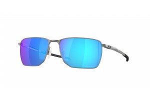 OAKLEY OO4142 414204 EJECTOR Satin Chrome Prizm Sapphire sportszemüveg