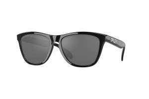 OAKLEY OO9013 9013C4 FROGSKINS Polished Black Prizm Black sportszemüveg