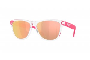 OAKLEY OO9013 9013M9 FROGSKINS Clear Prizm Rose Gold Polarized sportszemüveg