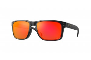 OAKLEY OO9102 9102E2 HOLBROOK Matte Black Prizm Ruby sportszemüveg