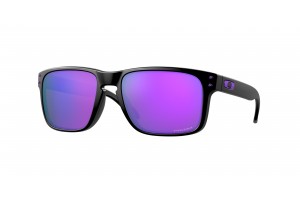 OAKLEY OO9102 9102K6 HOLBROOK Matte Black Prizm Violet sportszemüveg