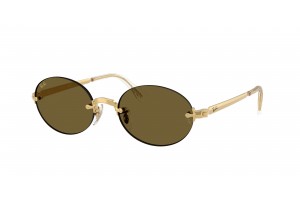 RAY-BAN RB3929 001/73 Arista Gold Dark Brown napszemüveg