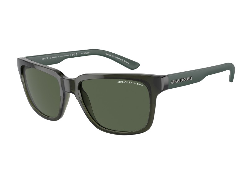 ARMANI EXCHANGE AX4026S zöld polarizált napszemüveg