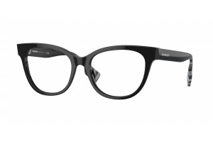 BURBERRY BE2375 EVELYN – fekete, demo lencse