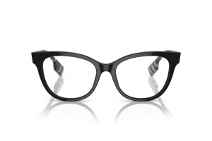 BURBERRY BE2375 EVELYN – fekete, demo lencse