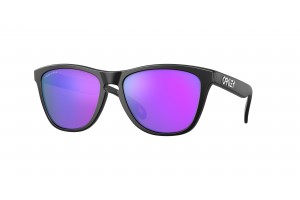 Oakley OO9013 9013H6 FROGSKINS Matte Black Prizm Violet napszemüveg