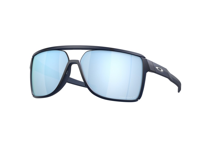 Oakley OO9147 CASTEL Matte Kék - Prizm Deep Water