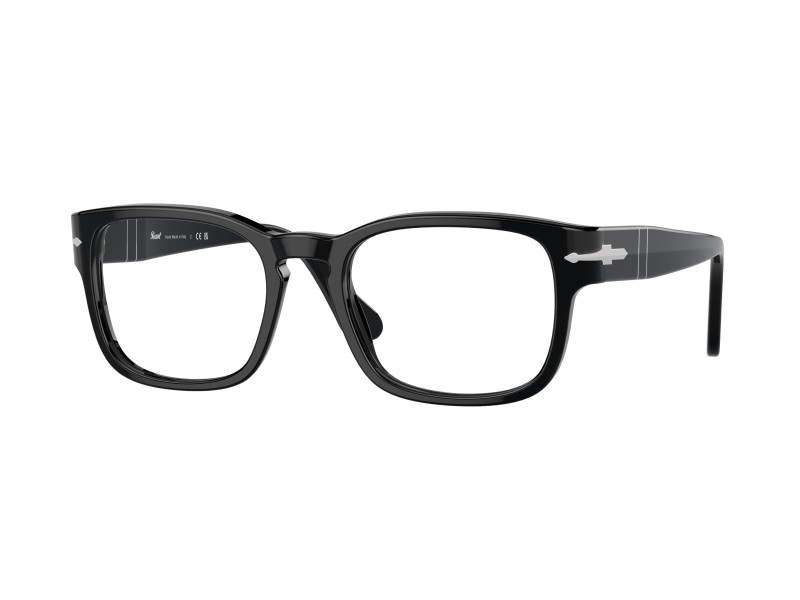 PERSOL PO3334V 95 Black - DEMO lencsés keret