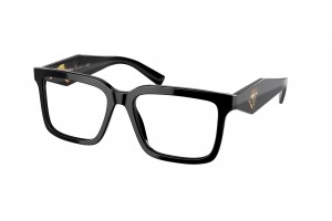 PRADA PR 10YV 1AB1O1 Black Demo Lens szemüveg