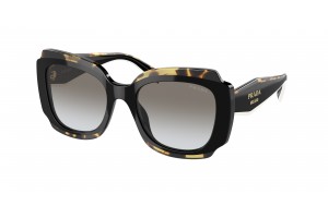 PRADA PR 16YS 01M0A7 Black/Havana Dark Grey napszemüveg