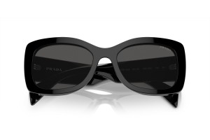 PRADA PR A08S 1AB5S0 Black Dark Grey napszemüveg