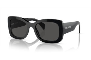 PRADA PR A08S 1AB5S0 Black Dark Grey napszemüveg