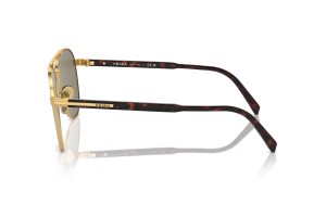 PRADA PR A58S 5AK90F Gold Light Brown napszemüveg