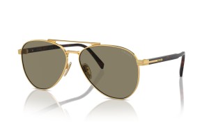PRADA PR A58S 5AK90F Gold Light Brown napszemüveg