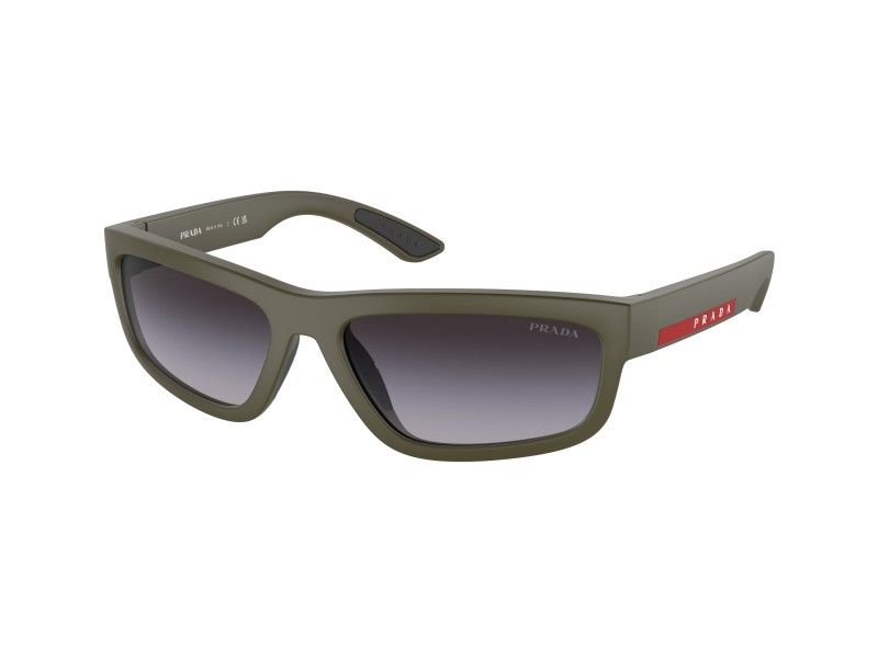 PRADA Linea Rossa PS05ZS Green Military napszemüveg