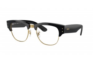 Ray-Ban RB0316S Mega Clubmaster napszemüveg fekete/arany