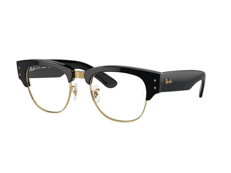Ray-Ban RB0316S Mega Clubmaster napszemüveg fekete/arany