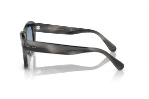 RAY-BAN RB2186 STATE STREET – szürke/átlátszó kék