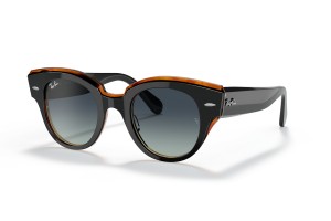 RAY-BAN RB2192 Roundabout - fekete/barna, szürke/kék gradient