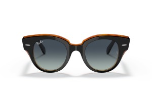 RAY-BAN RB2192 Roundabout - fekete/barna, szürke/kék gradient