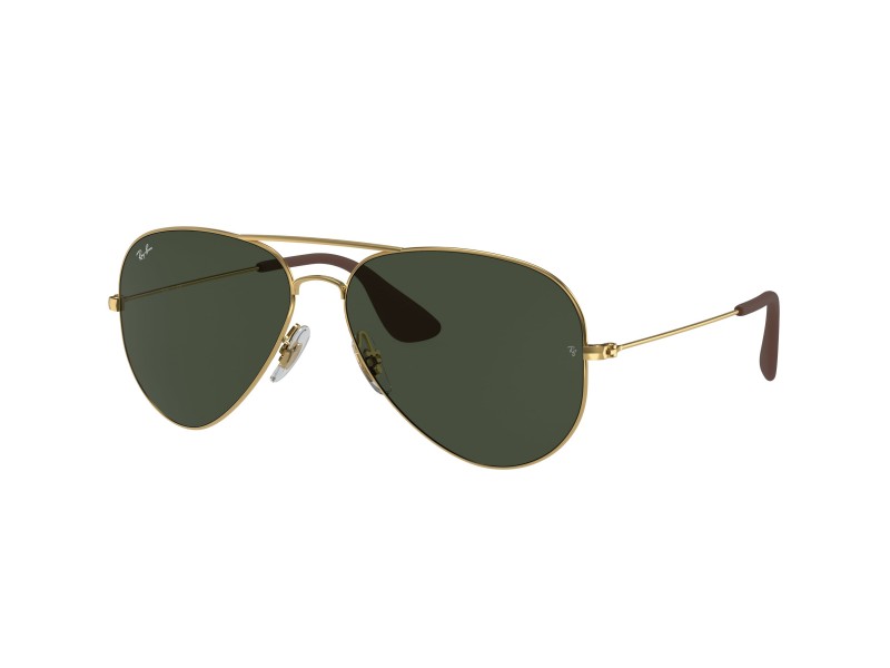 RAY-BAN RB3558 001/71 Arista Gold - sötétzöld