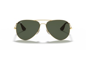 RAY-BAN RB3558 001/71 Arista Gold - sötétzöld