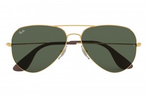 RAY-BAN RB3558 001/71 Arista Gold - sötétzöld