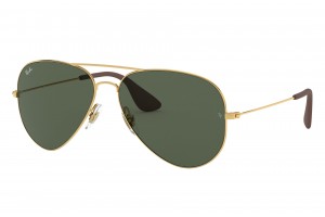 RAY-BAN RB3558 001/71 Arista Gold - sötétzöld