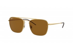 RAY-BAN RB3588 Arista Gold - sötétbarna polarizált