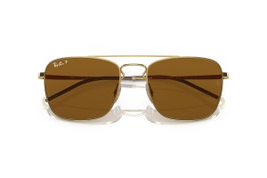 RAY-BAN RB3588 Arista Gold - sötétbarna polarizált
