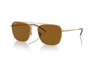 RAY-BAN RB3588 Arista Gold - sötétbarna polarizált