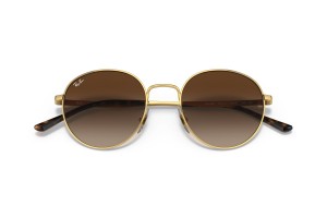 Ray-Ban RB3681 Arista Gold Brown gradient