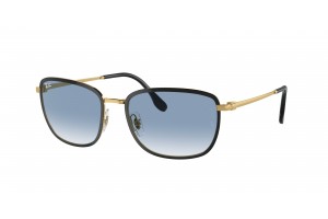Ray-Ban RB3705 Black On Gold Blue napszemüveg