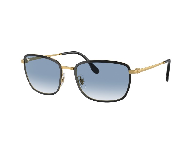 Ray-Ban RB3705 Black On Gold Blue napszemüveg