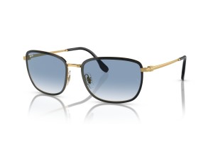 Ray-Ban RB3705 Black On Gold Blue napszemüveg