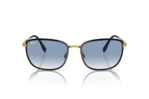 Ray-Ban RB3705 Black On Gold Blue napszemüveg