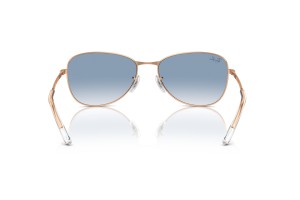 Ray-Ban RB3733 Rose Gold Clear & Blue napszemüveg