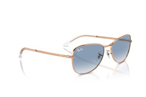 Ray-Ban RB3733 Rose Gold Clear & Blue napszemüveg