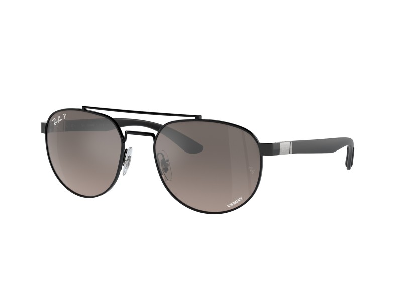 RAY-BAN RB3736CH 002/5J fekete szürke polarizált napszemüveg