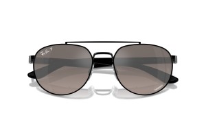 RAY-BAN RB3736CH 002/5J fekete szürke polarizált napszemüveg