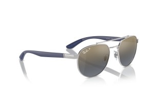 Ray-Ban RB3736CH Silver Blue polarizált napszemüveg